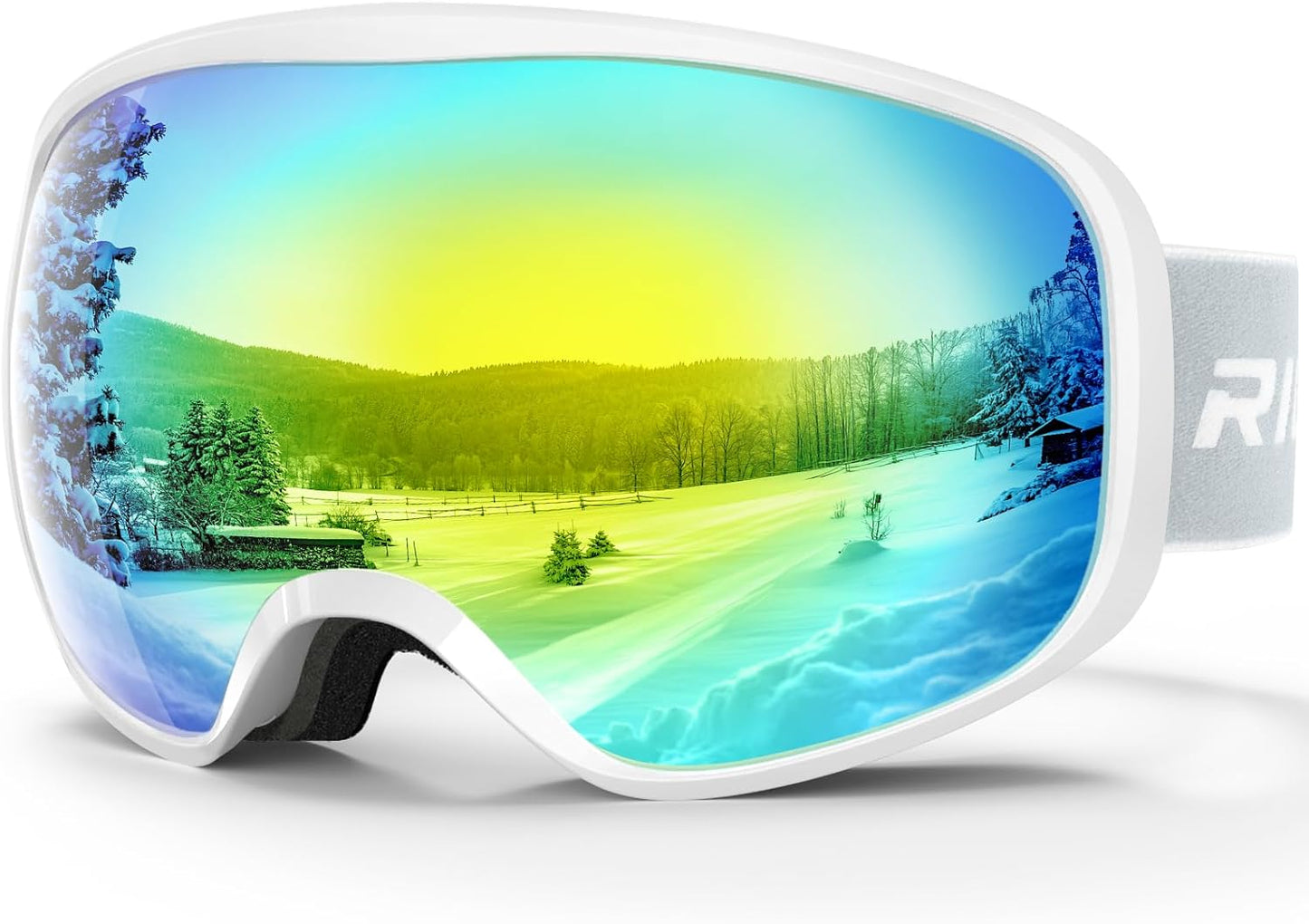 RIOROO Kids Ski Goggles - 100% UV Protection
