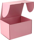 Pink Shipping Boxes for Small Business Pack of 15 - Durable 12x9x6 in