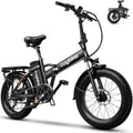 20in Fat Tire 1000W Folding Electric Bike - 48V 20AH Long Range