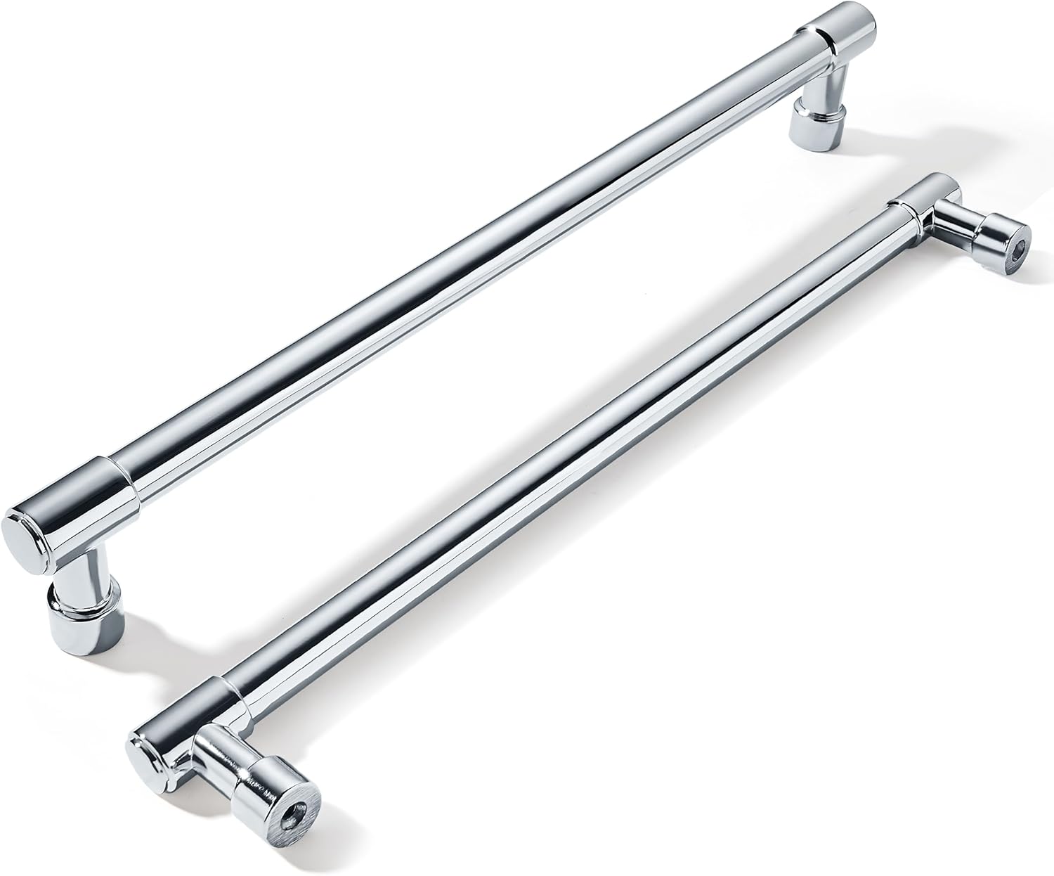 khtumeware 12 Inch Polished Chrome Heavy Duty Drawer Pulls