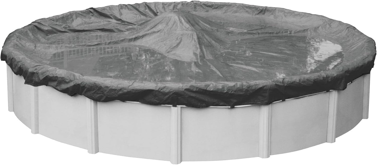 Robelle 21 ft Ultimate Charcoal Winter Pool Cover for Above Ground