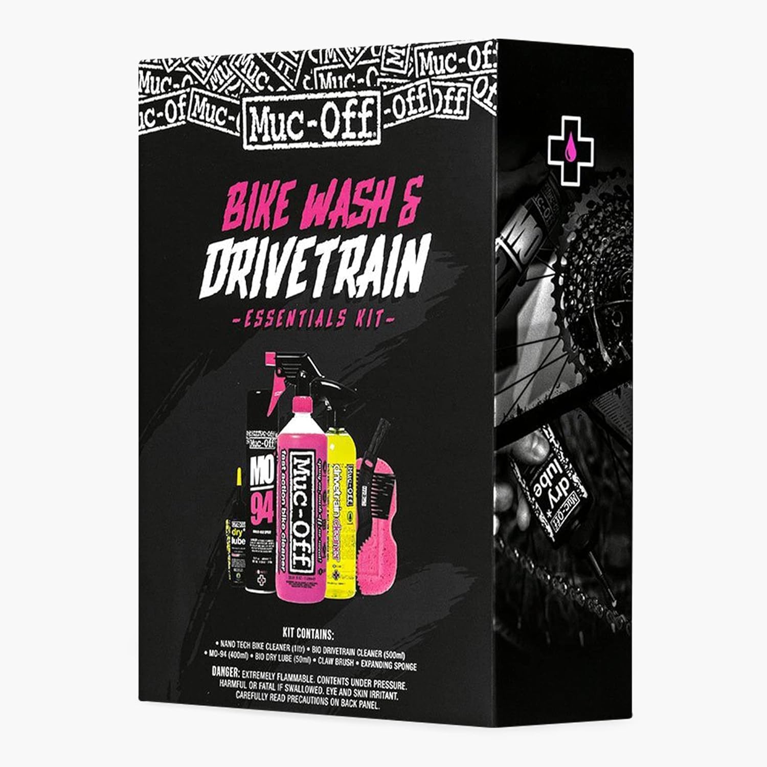 Muc-Off Bike Wash & Drivetrain Essentials Kit for All Bikes