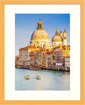 16x20 Picture Frame Orange Solid Wood Photo Frame - Bright Display