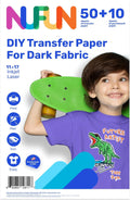 Inkjet Printable Iron-On Heat Transfer Paper 11x17 - Large Sheets