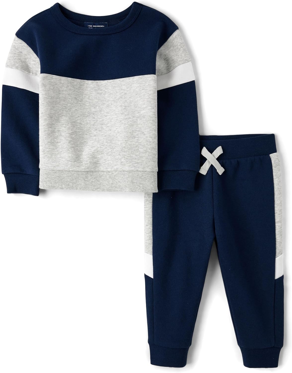 Cozy Baby Boys Toddler Sweatshirt and Sweatpant Outfit Set