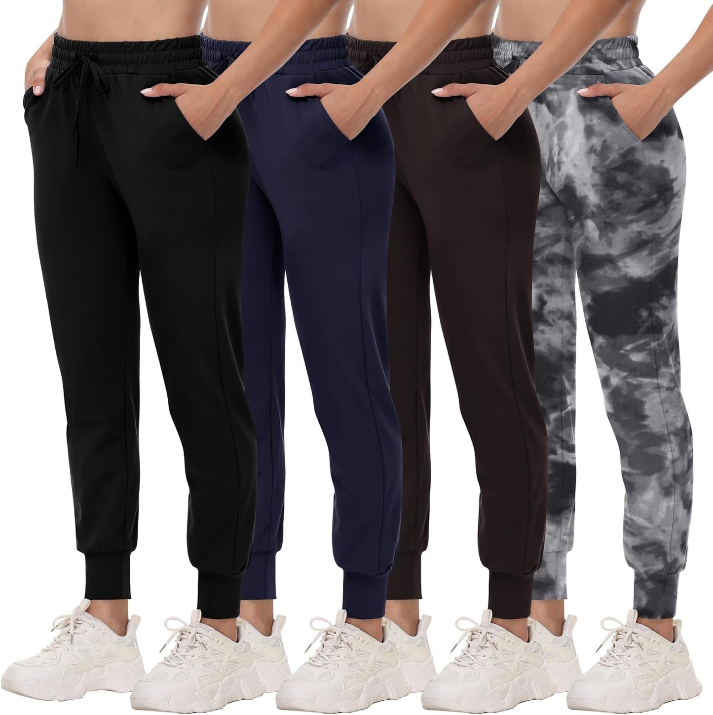 CAMPSNAIL Joggers for Women - Lightweight Comfy Sweatpants