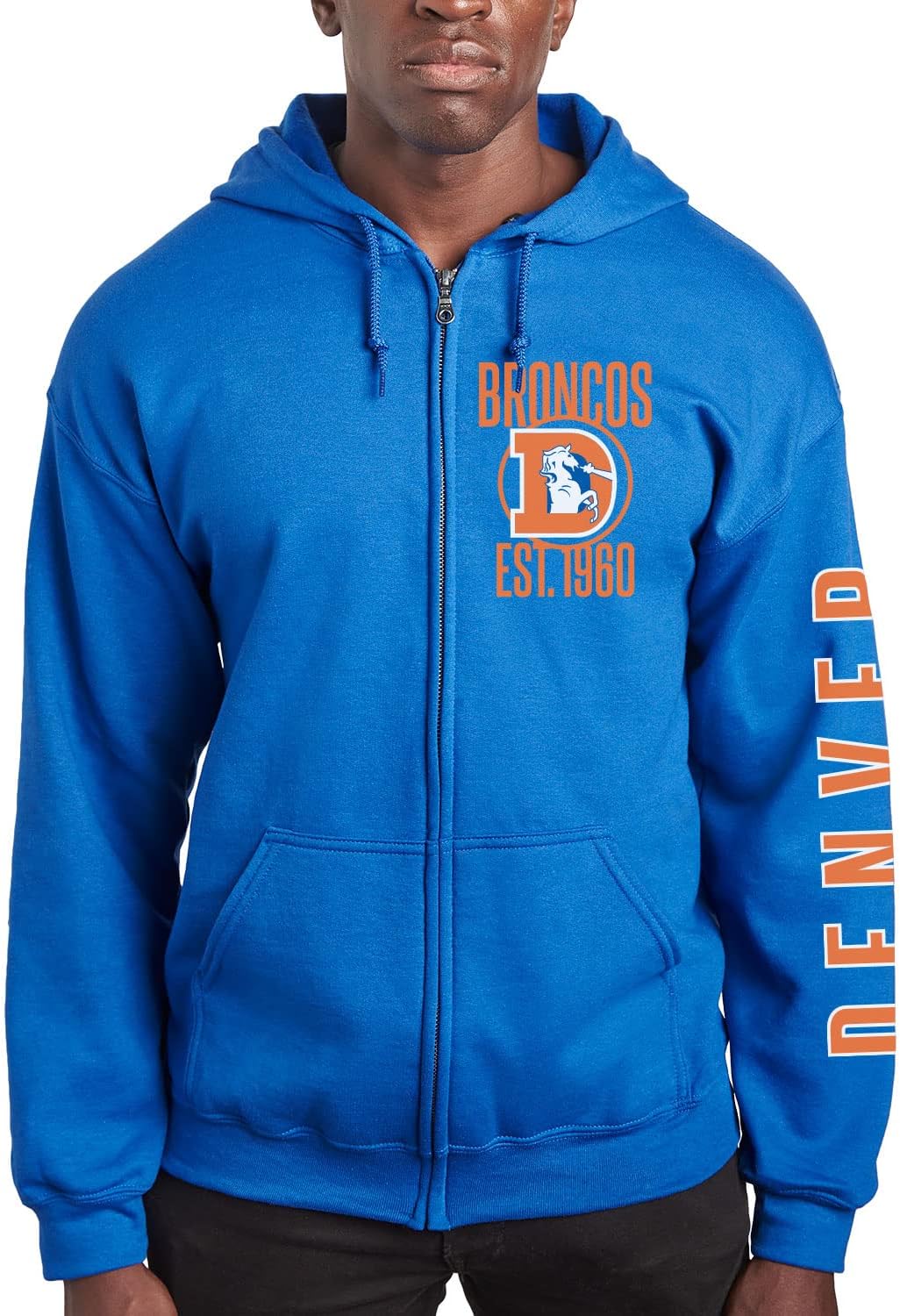 NFL MVP Zip Hoodie - Unisex Adult Sweatshirt for All Fans