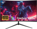 LXZ 32 in Curved Gaming Monitor 165Hz QHD - Smooth Competitive Play