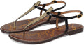 Sam Edelman Gigi Flat Thong Sandal - Comfortable Padded Sock