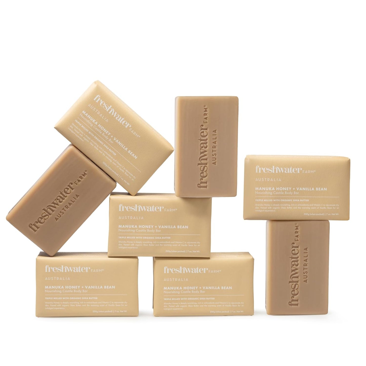 Soothing Castile Natural Body Bar Soap for Sensitive Skin