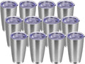VEGOND 20oz Stainless Steel Tumbler with Lid and Straw - Insulated