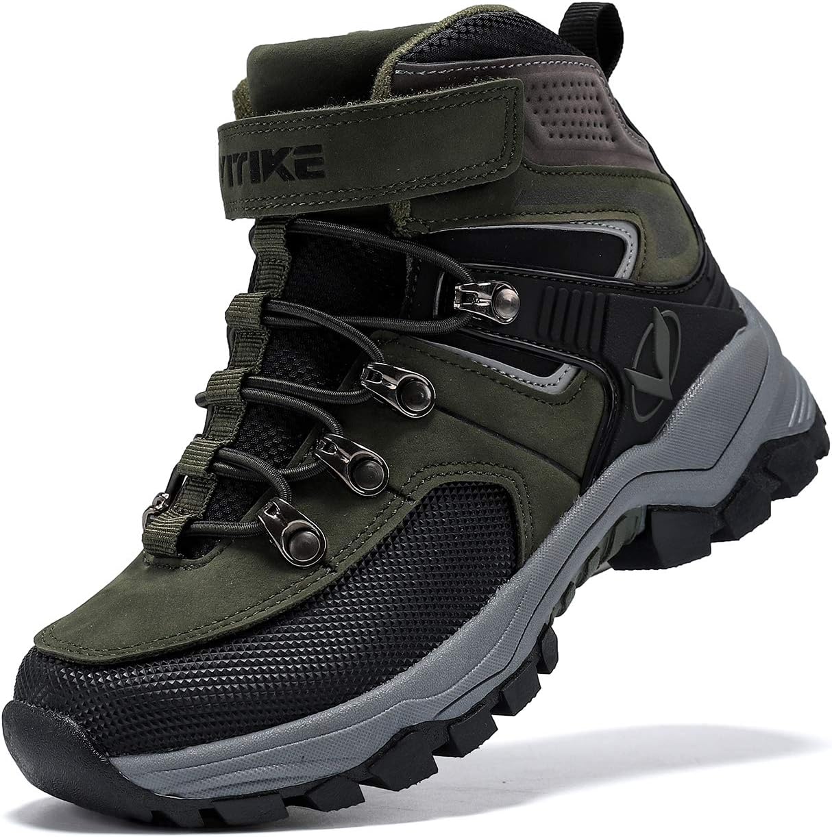 JMFCHI Kids Hiking Boots - Comfy Non-Slip Snow Shoes