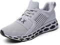 SKDOIUL Men Sport Athletic Running Sneakers - Lightweight Comfort Mesh