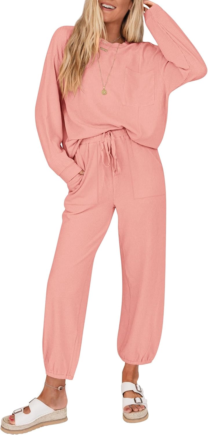 KIRUNDO Lounge Sets for Women: Comfy Travel Outfits 2025