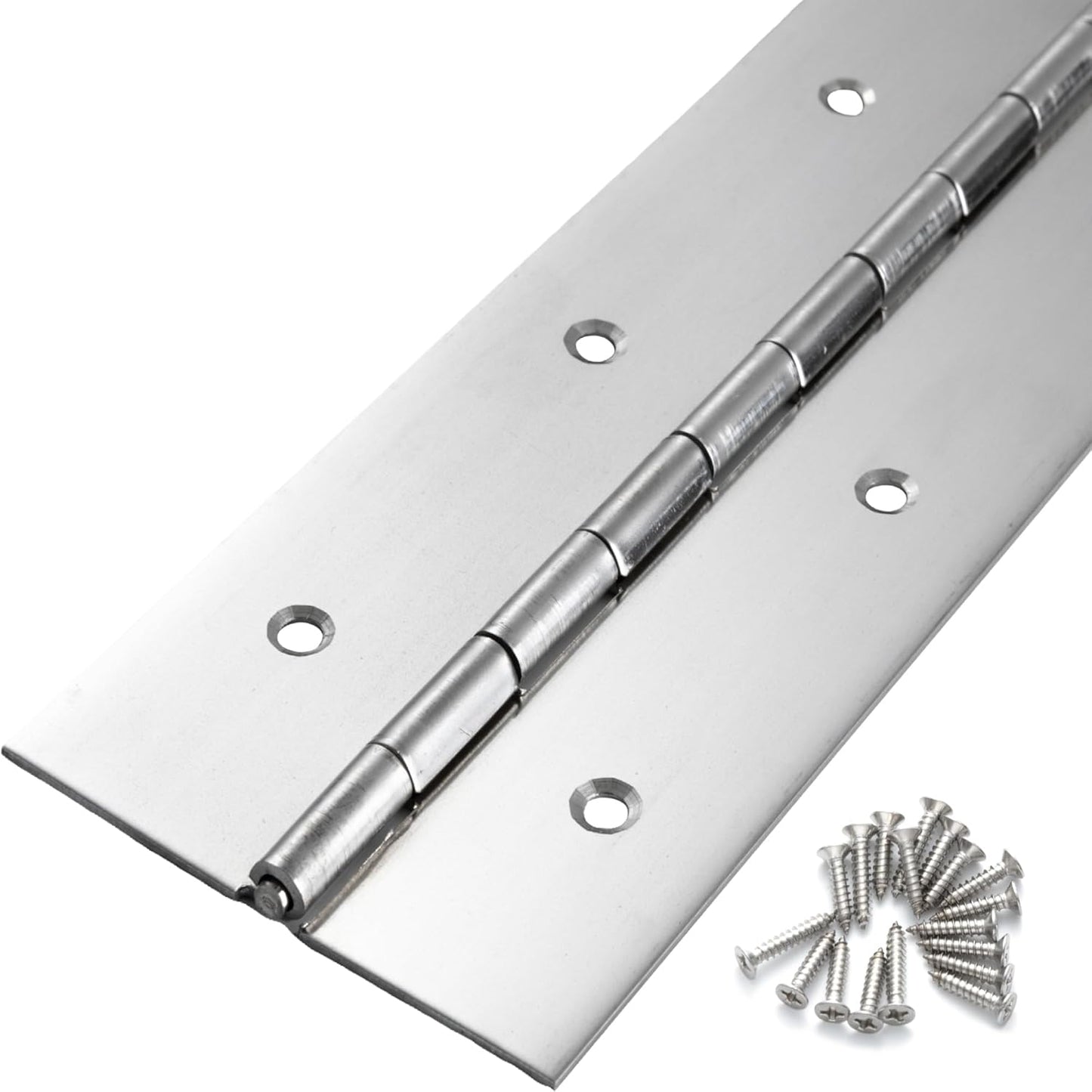 Heavy Duty Piano Hinge 30 Inch x 3 Inch for Cabinets and Doors