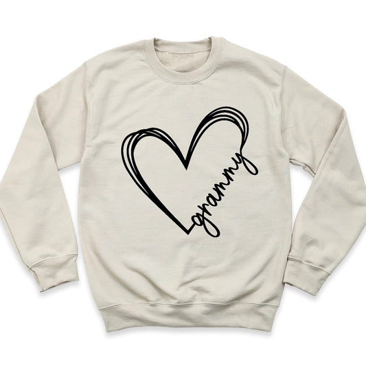 Cozy Grammy Sweatshirt - Handmade Gift