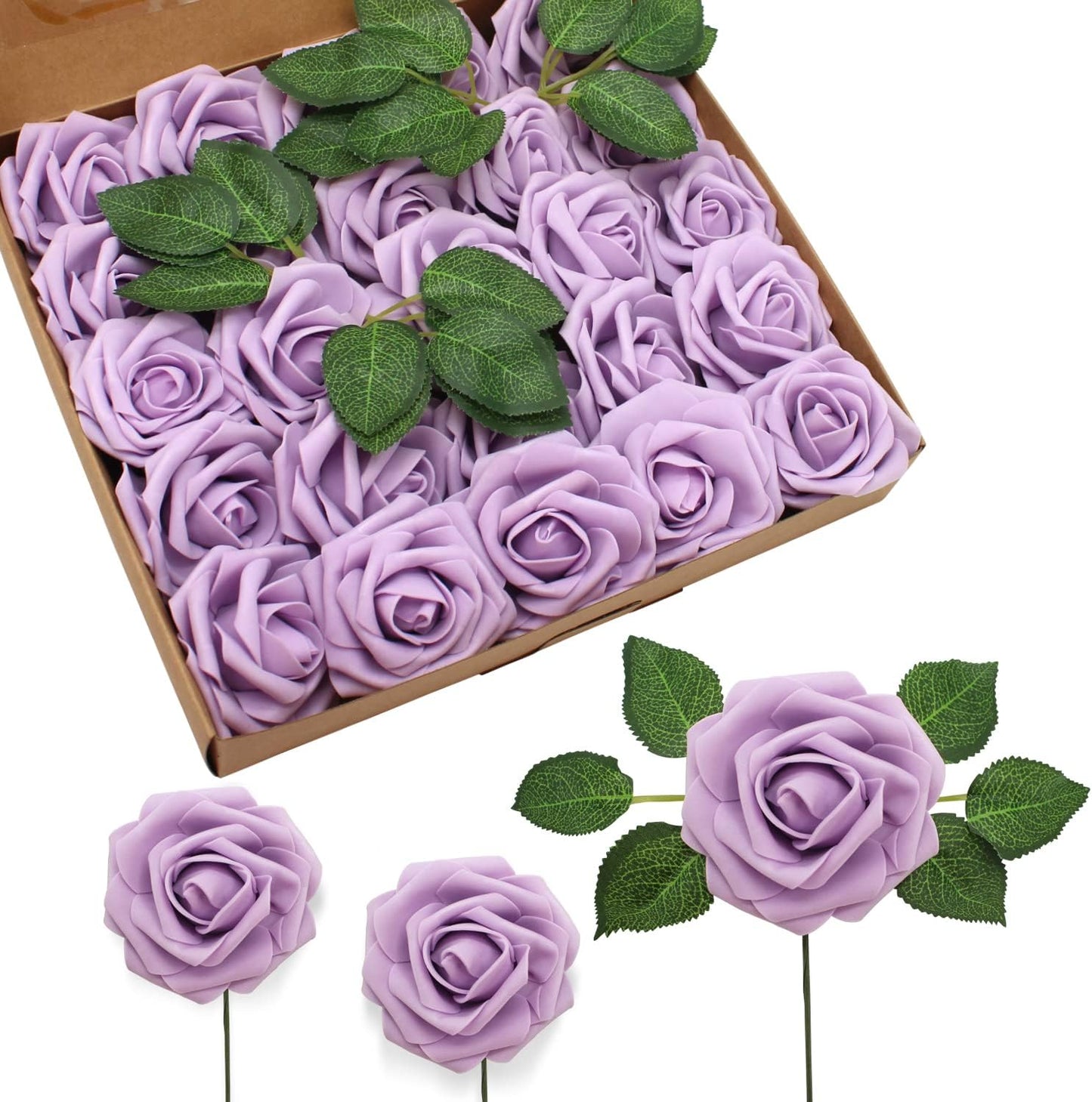 Realistic Artificial Roses for DIY Wedding Bouquets and Decor