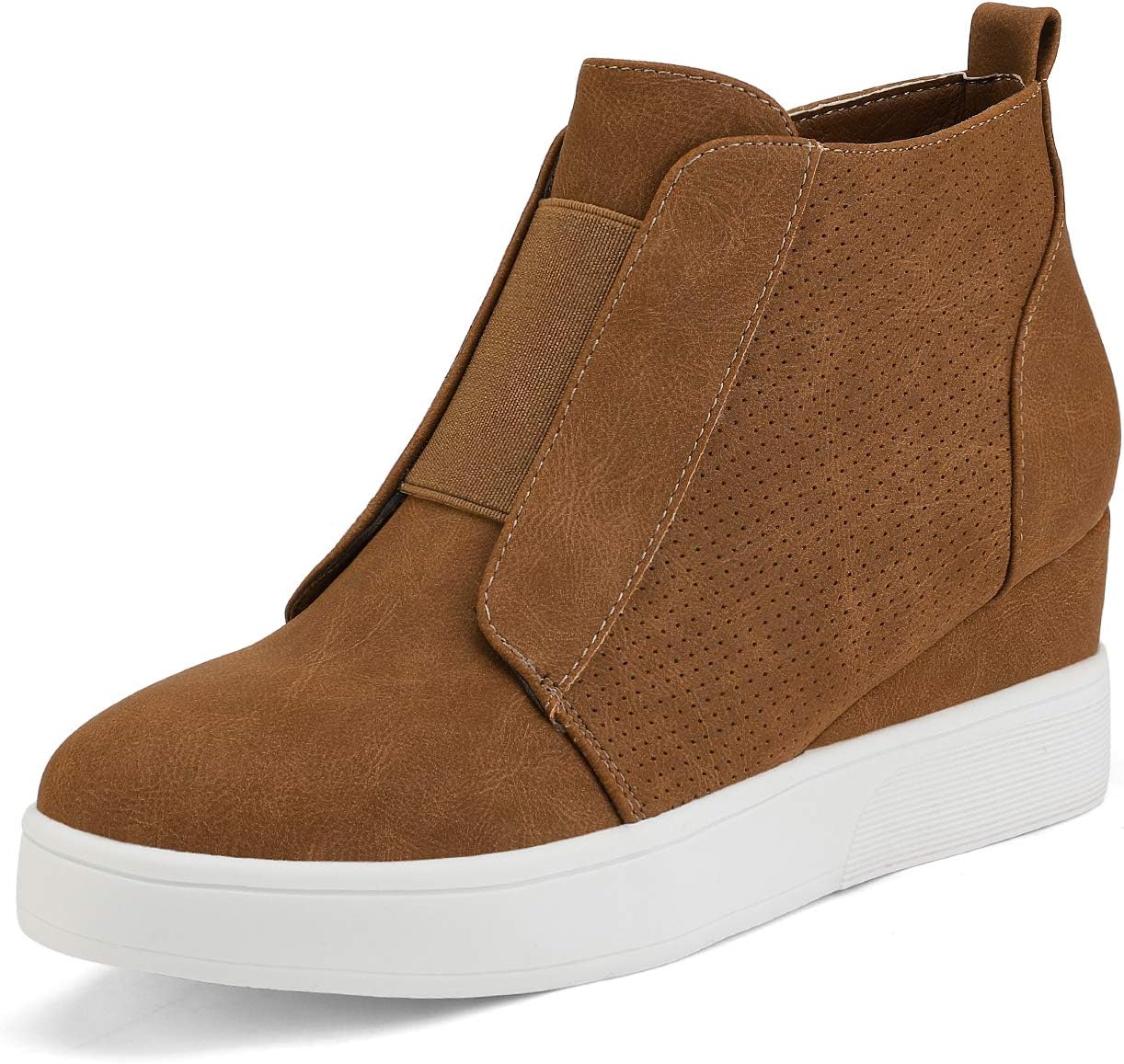 DREAM PAIRS Womens Platform Wedge Sneakers Ankle Booties Review
