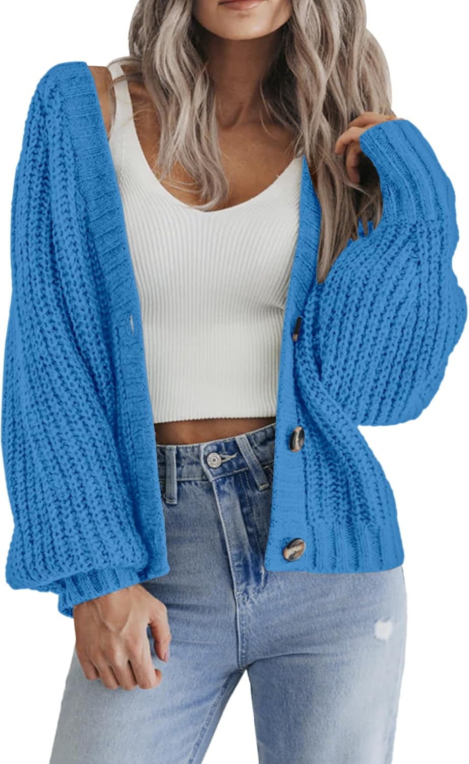 Zeagoo Women's Chunky Knit Cardigans for Stylish Fall Looks