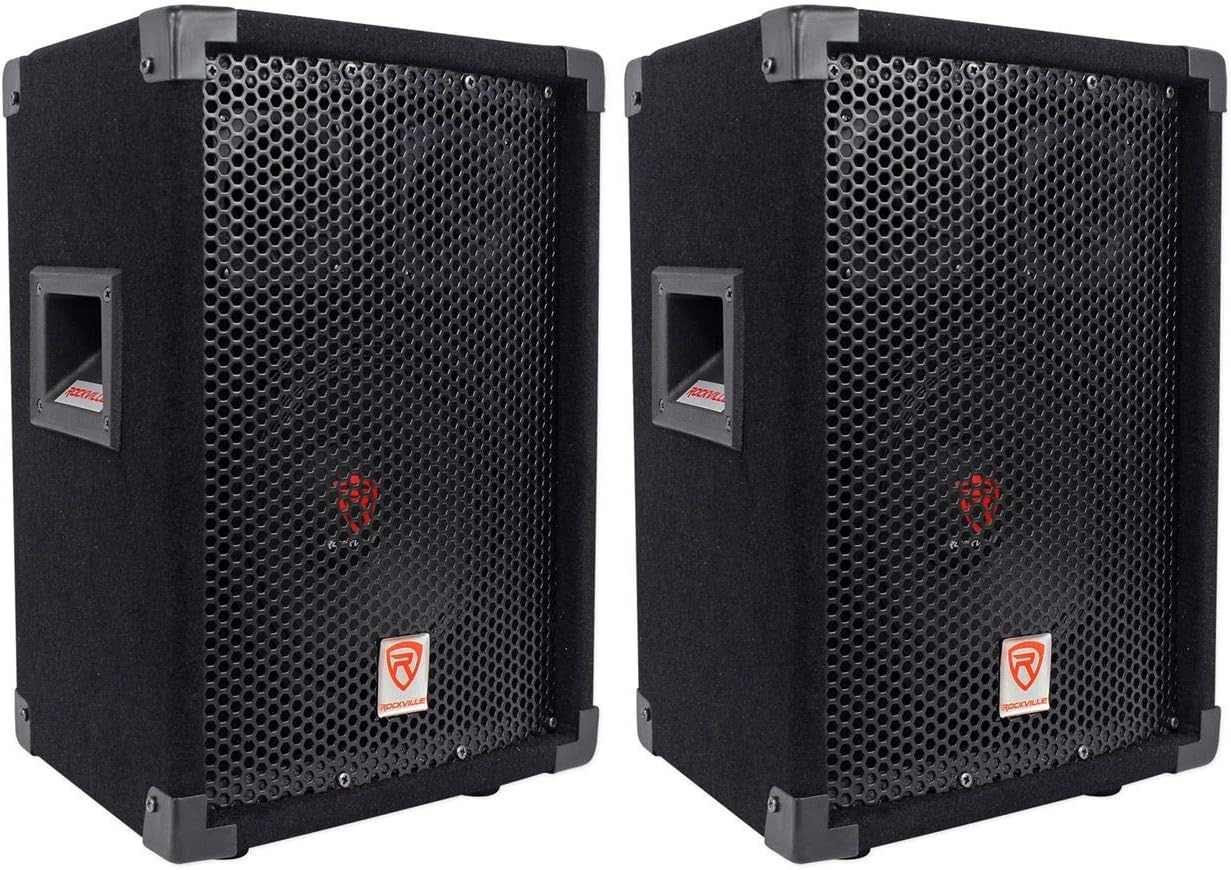 Rockville RSG8 Passive DJ Speaker Delivers Incredible Sound Quality