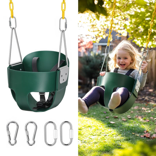 Safety-Focused Toddler Swing Set for Outdoor Fun