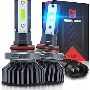 Duo Lu Tong 9005 LED Headlight Bulbs: 14000LM Super Bright Kit