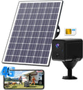4G LTE Cellular Security Camera Solar No WiFi - Portable 1080P