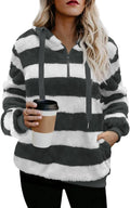 Cozy Oversized Sherpa Hoodie by Yanekop