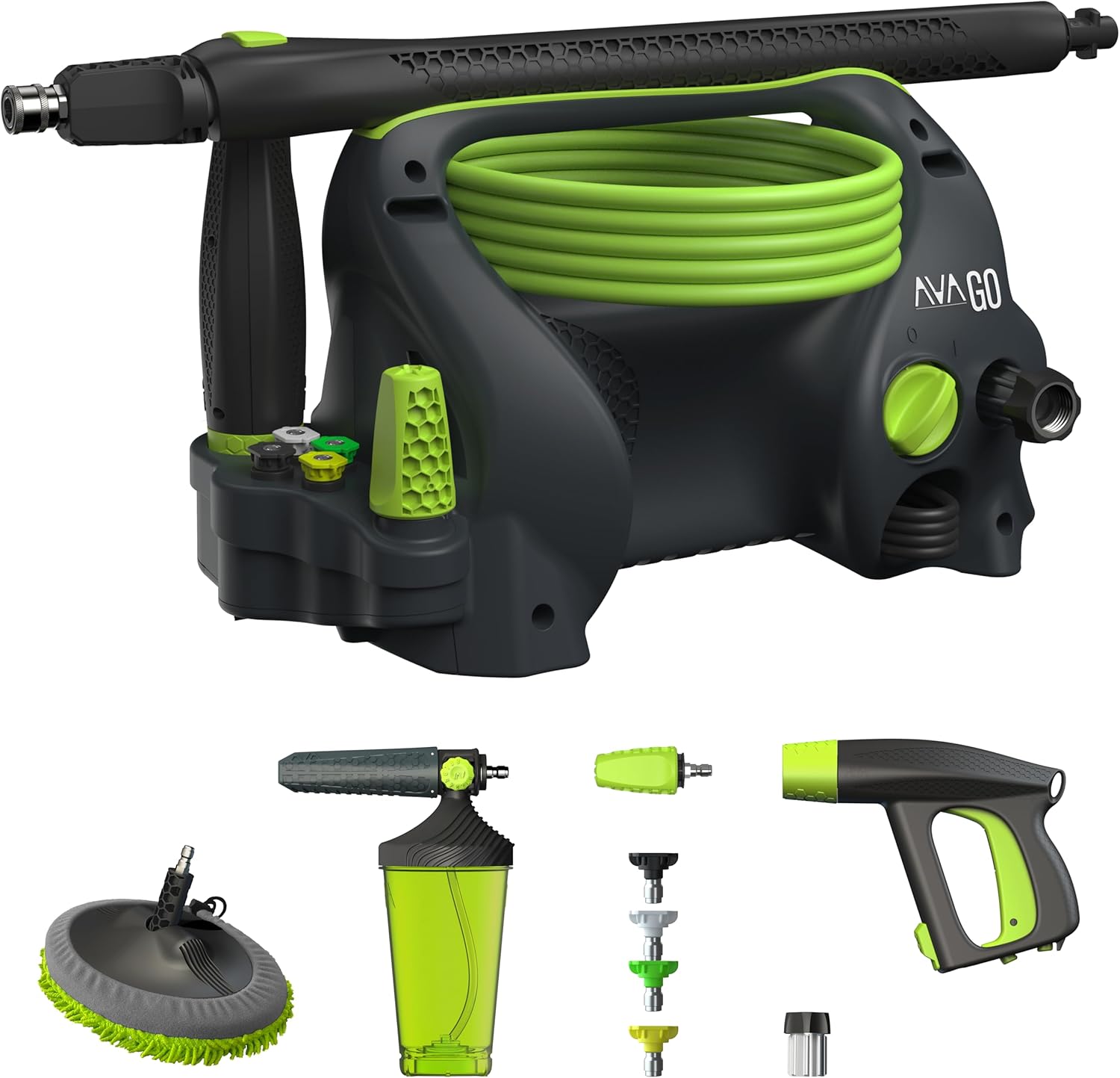 AVA GO P45 Pressure Washer XL for Effortless Car Cleaning