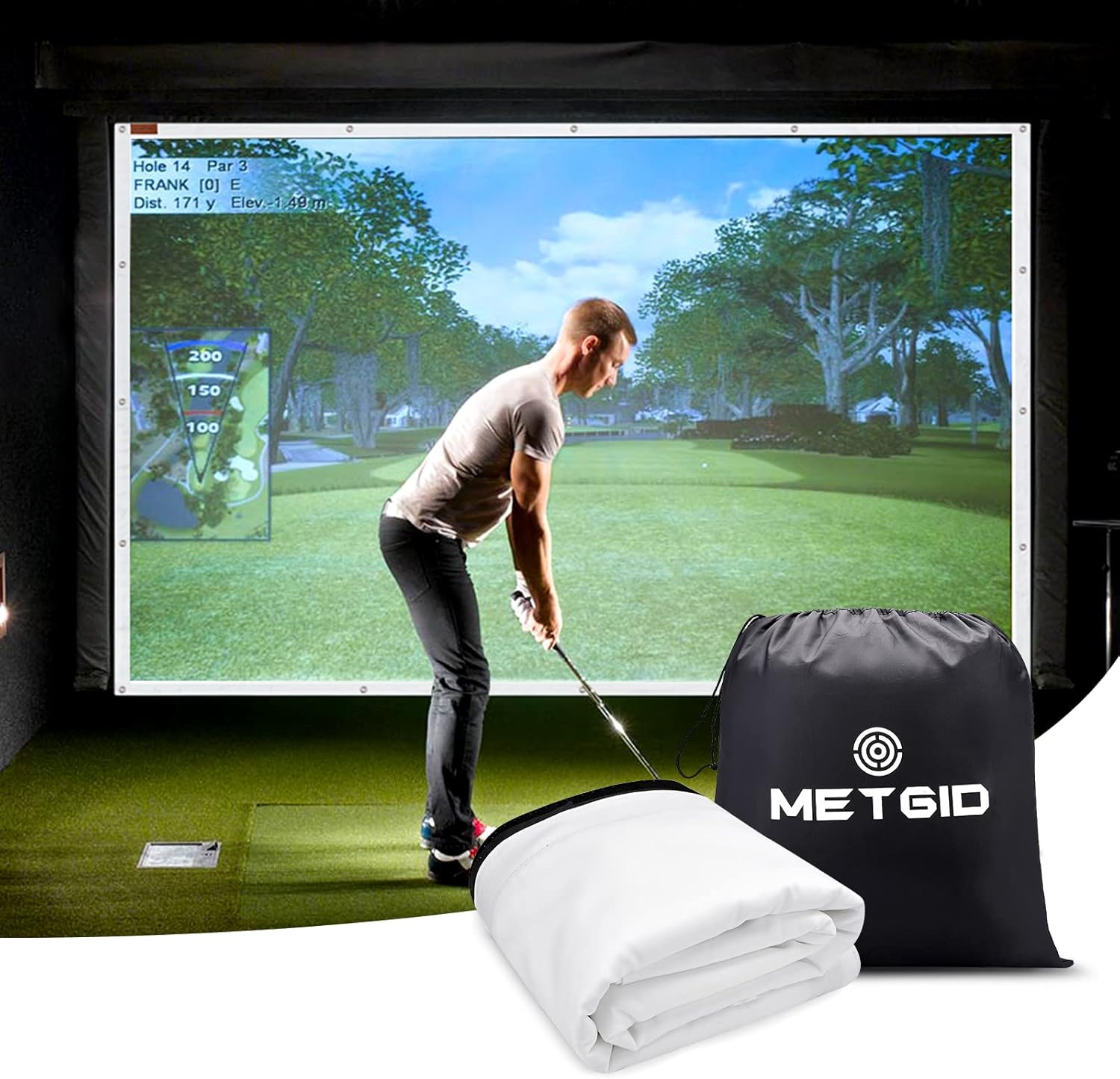 Improve Your Golf Game with METGID Impact Screen