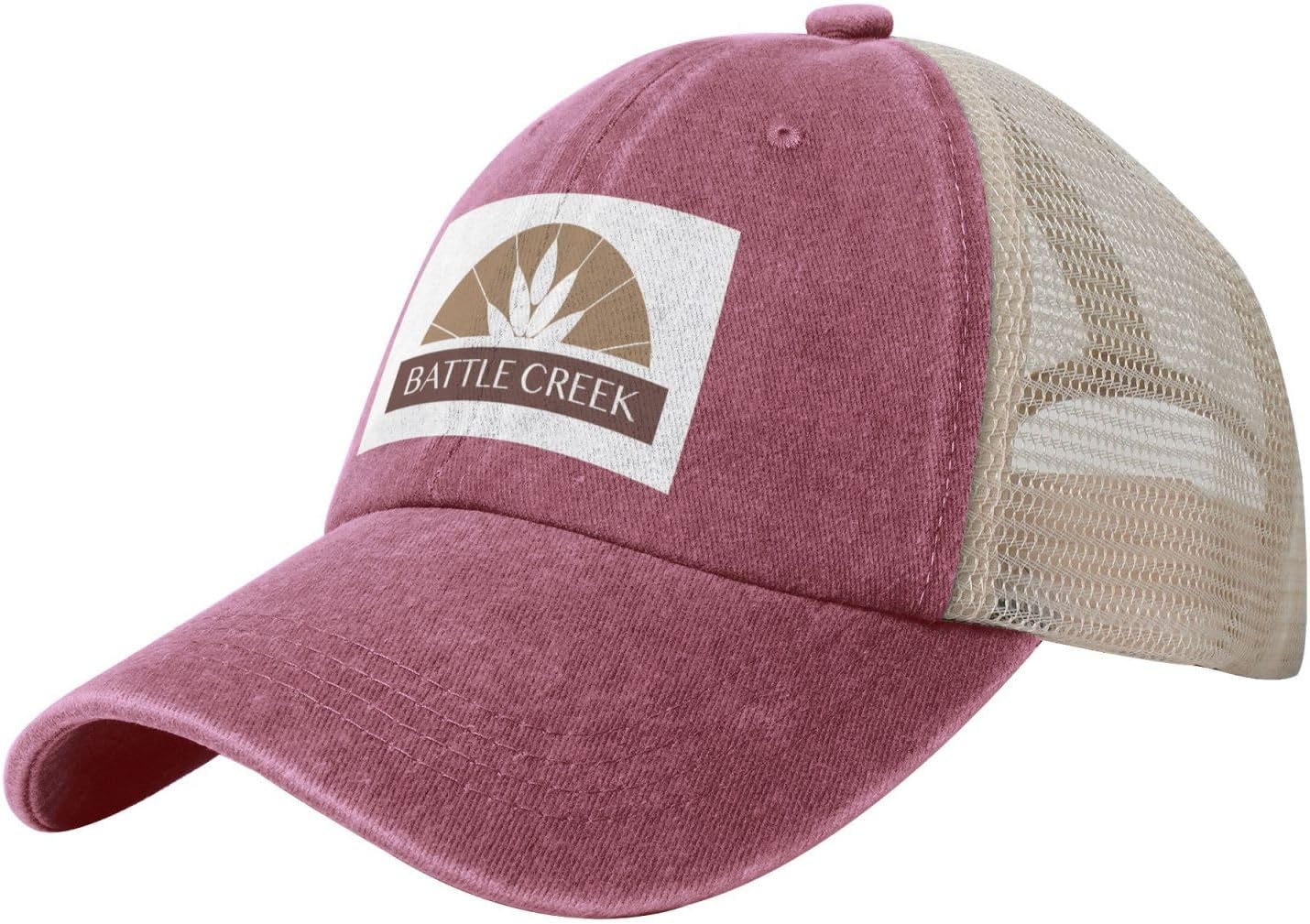 Battle Creek Mesh-Back Baseball Cap for Sun Protection