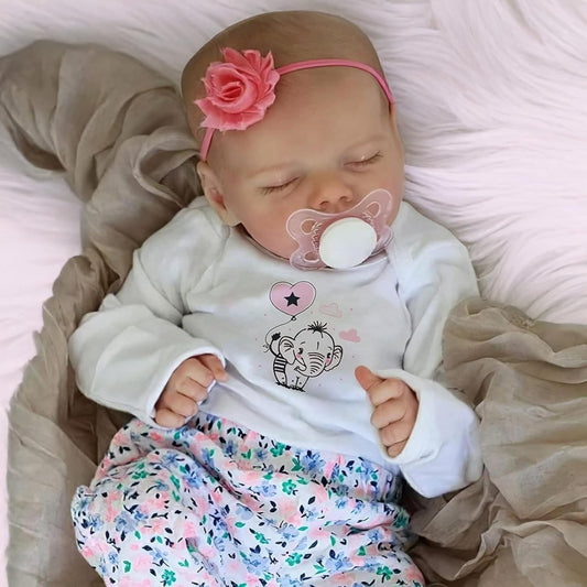 Realistic 17 Reborn Baby Doll: Soft, Poseable, & Lifelike