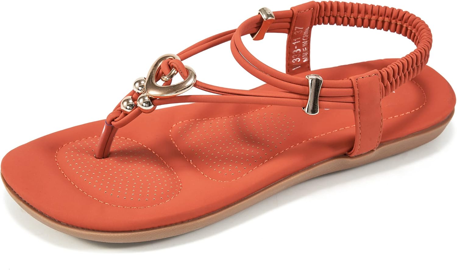 Women's Summer Sandals Beach Bohemian Beaded Ankle Flip Flops