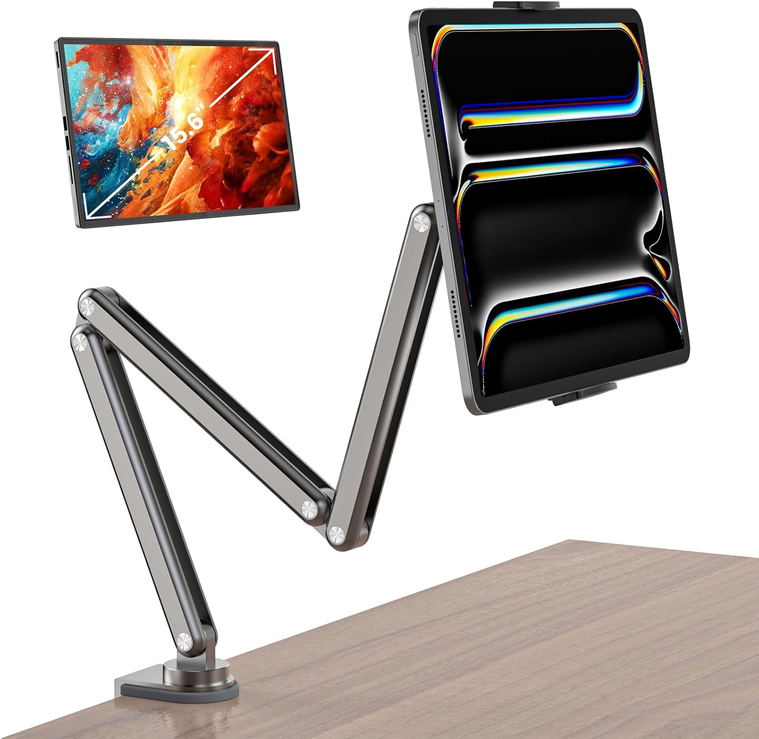 Tablet Stand for Desk - Adjustable Aluminum Alloy Holder