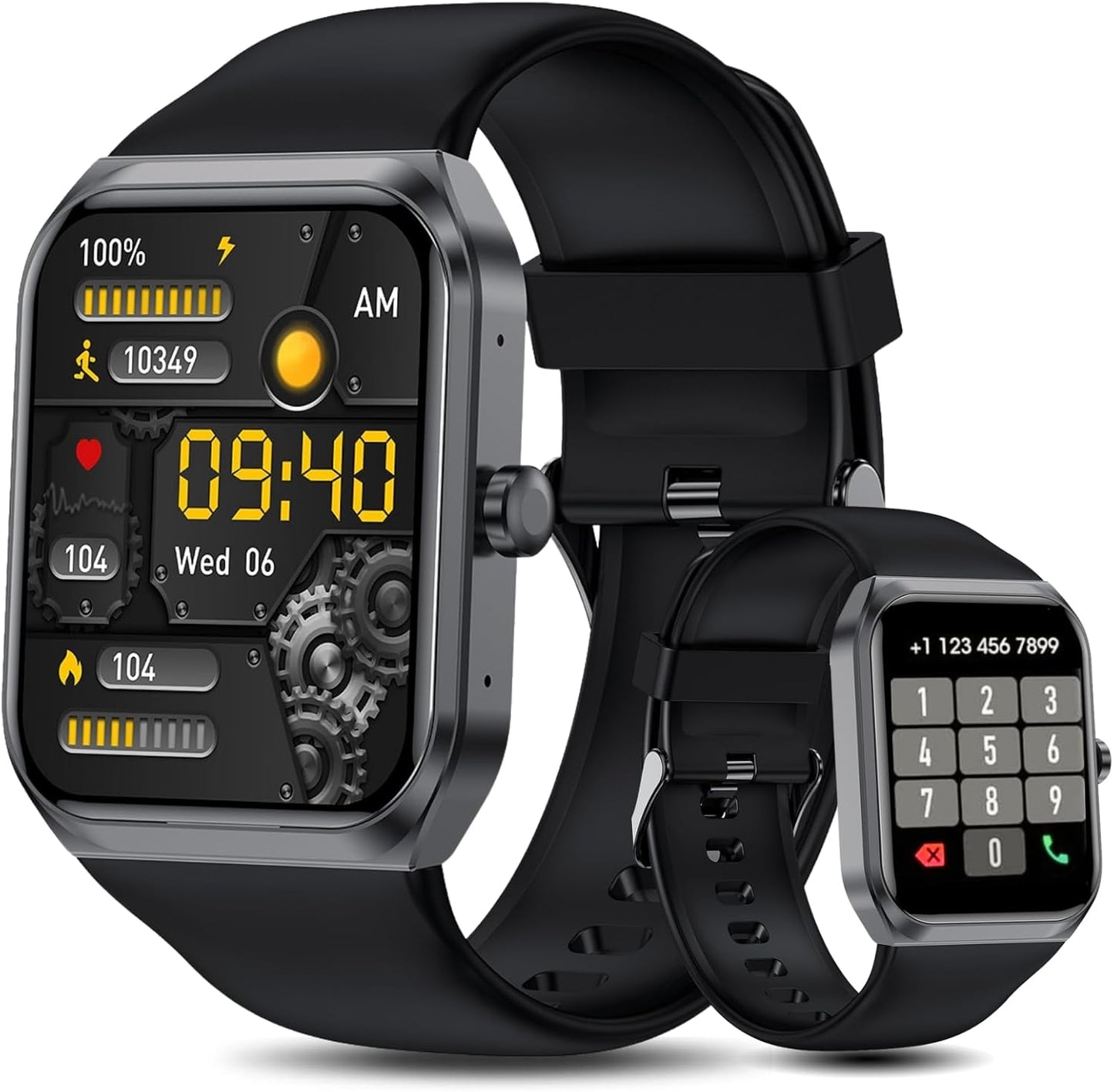 Smart Fitness Watch: Answer Calls, Monitor Health, 100+ Sports | Holiday