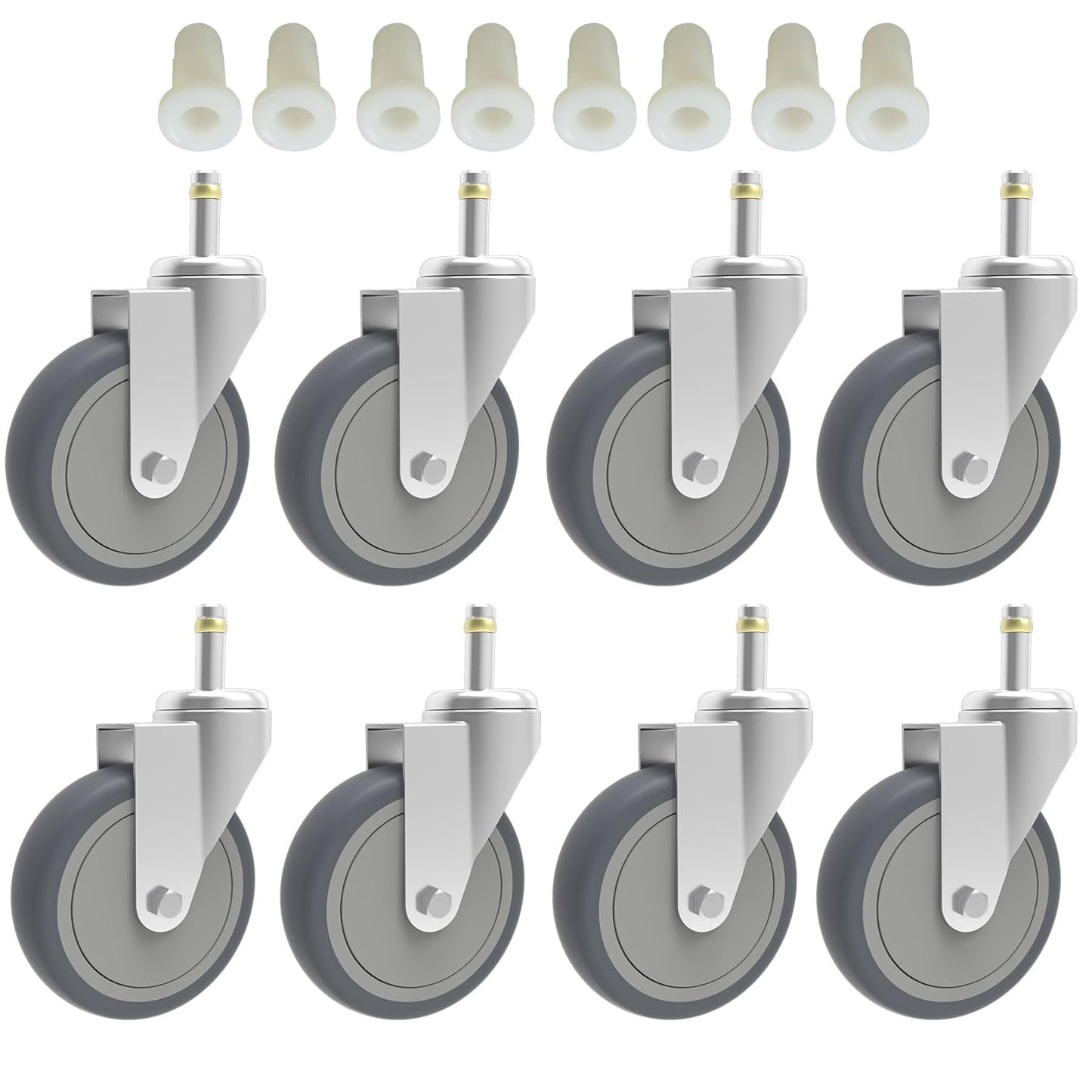 4-Inch Swivel Stem Caster Wheels for Heavy Duty Applications