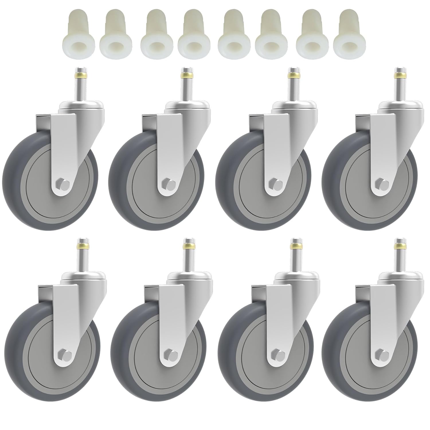 4-Inch Swivel Stem Caster Wheels for Heavy Duty Applications