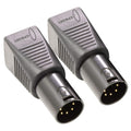SIRS-E XLRJ45 2-Pack XLR to RJ45 DMX Adapter - Rugged Convertors