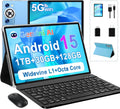 Android 15 Tablet 30GB RAM 128GB ROM 1TB TF - 10.1in Metal Tablet