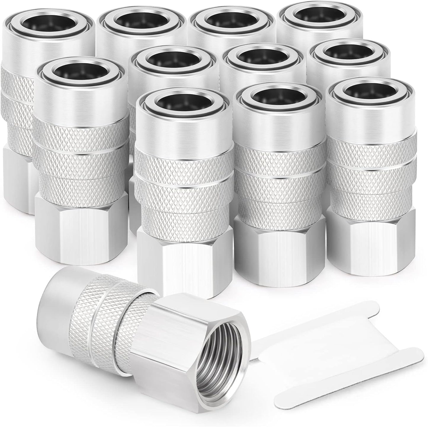 GASHER Industrial 1/4-Inch Quick Connect Coupler Set