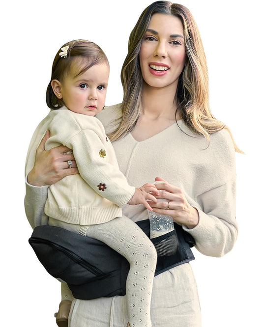 GROWNSY Baby Hip Seat Carrier - Comfort & Convenience for 50 lbs+