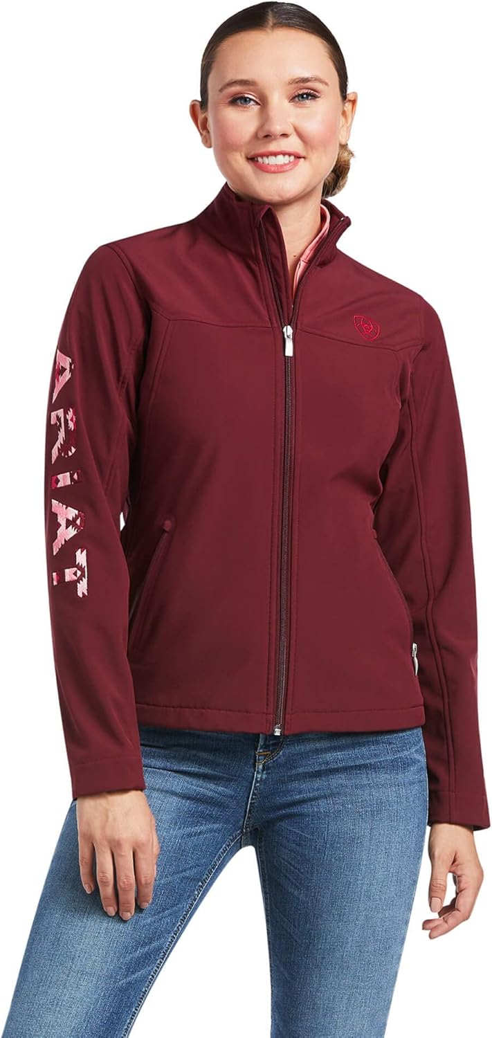 ARIAT Womens New Team Softshell Jacket for All Weather Needs