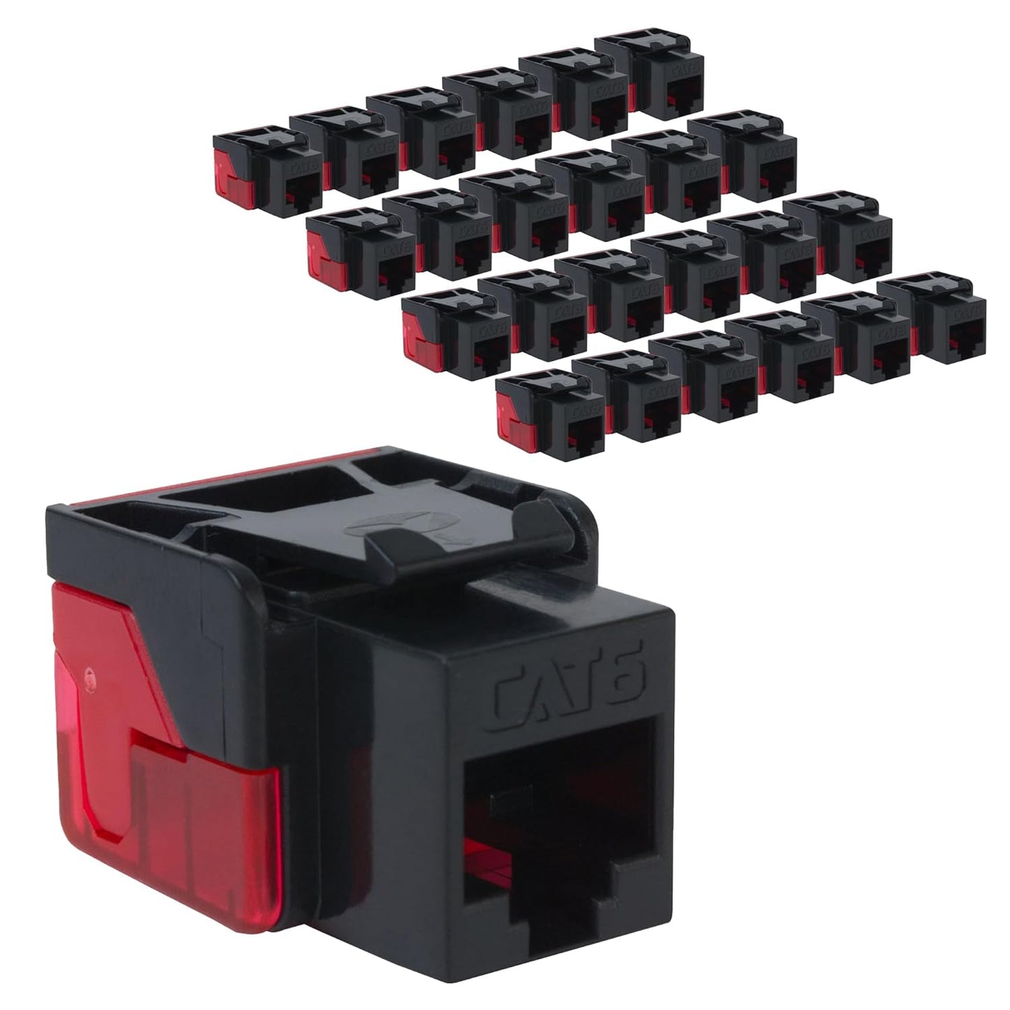ICC CAT6 Keystone Jack for Easy Termination and High Power Use