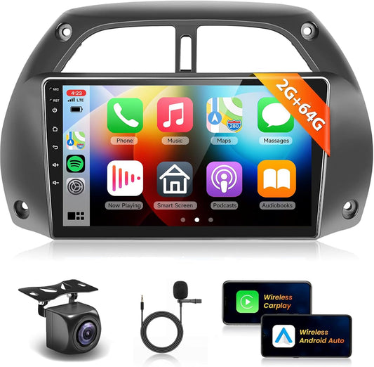 16EQ 2G 64G Radio for Toyota RAV4 with Wireless CarPlay