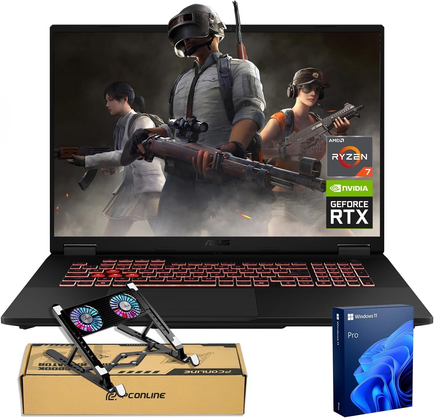 ASUS TUF A18 5070 Pro Gaming Laptop with 18in WQXGA Display