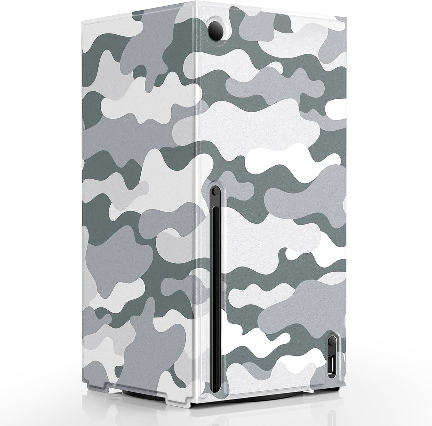 Magnetic Smart Wraps for Xbox Series X Console - Gray Camo