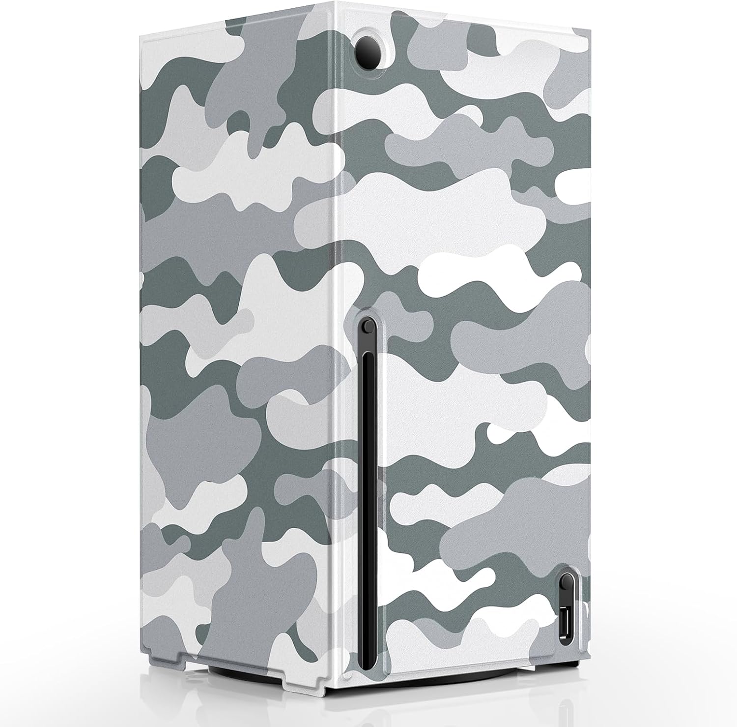 Magnetic Smart Wraps for Xbox Series X Console - Gray Camo