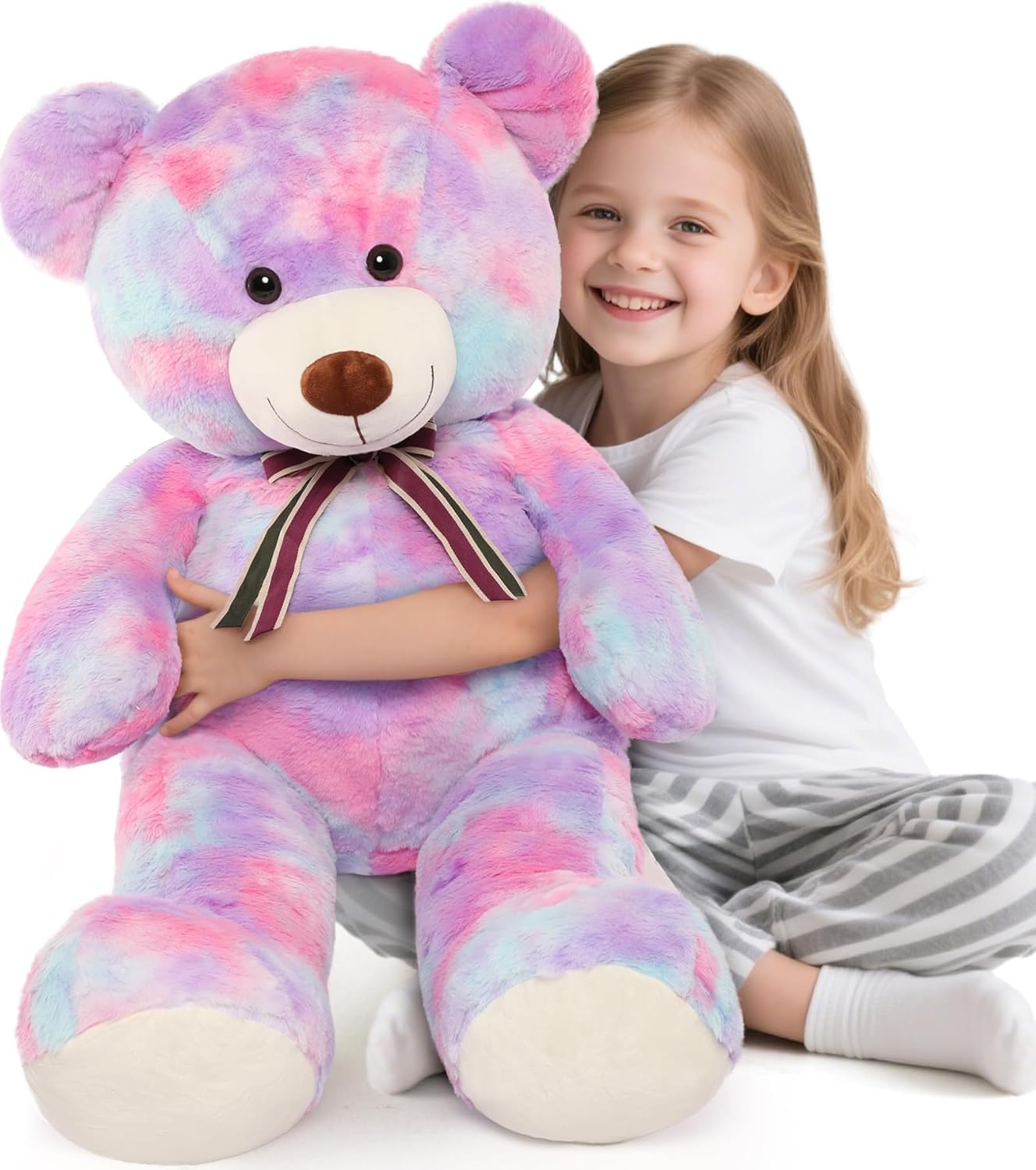 40in Giant Teddy Bear Plush Toy for Kids and Adults Gifts