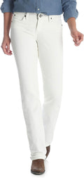 Wrangler Women's Q-Baby Mid Rise Boot Cut Ultimate Riding Jean sits