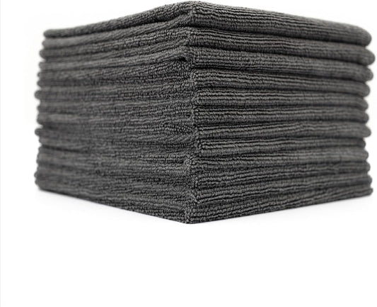 Commercial Grade Microfiber Towels - Highly Absorbent & Lint-Free
